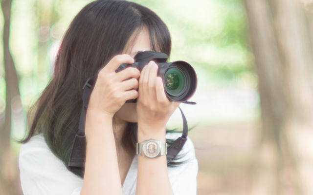 写真好きな女性