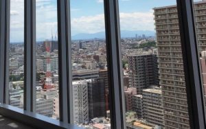 社長室からの眺め