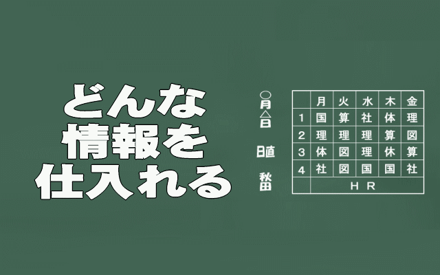情報収集